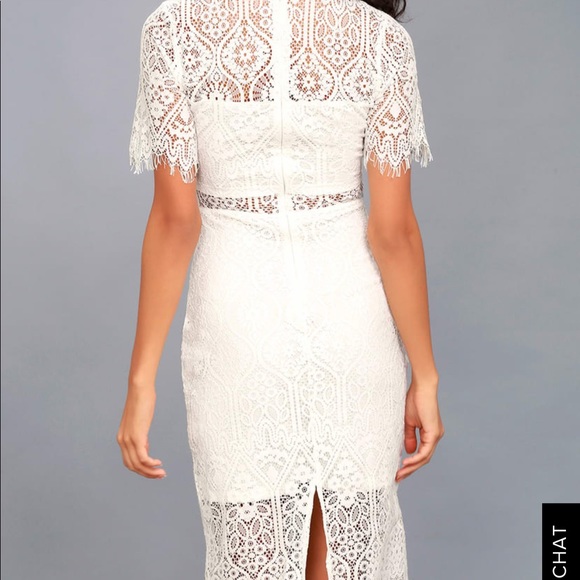 White lace dress - Picture 6 of 6